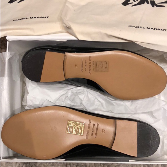 NIB Isabel Marant low heel black loafer - Picture 6 of 8